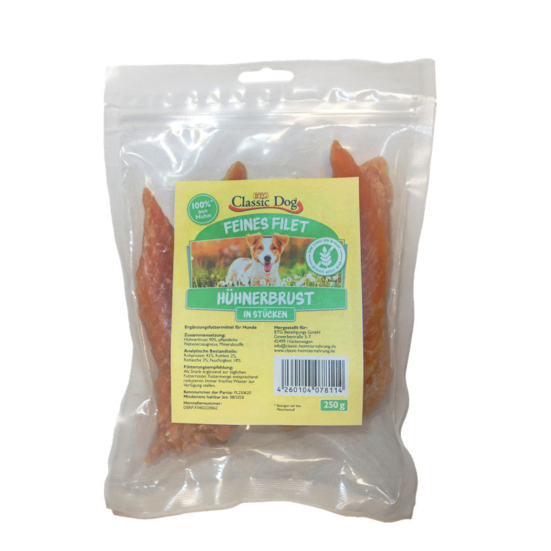 Classic Dog Snack Hühnerbrustfilets 250 g