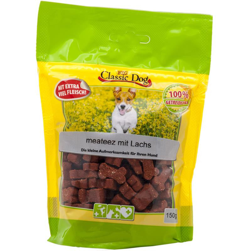 Classic Dog Snack meateez mit Lachs 150 g