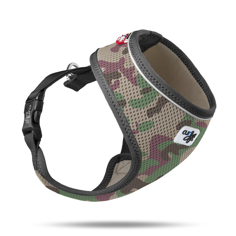 Curli Basic Geschirr Air - Mesh Camo  S