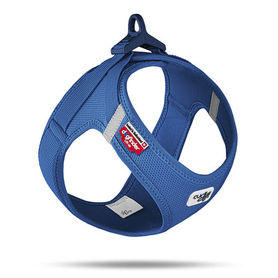 Curli Clasp Geschirr Harness Air-Mesh blau S