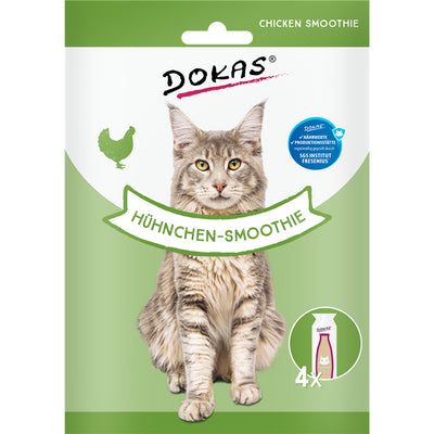 Dokas Cat Snack Hühnchen-Smoothie  4x30ml