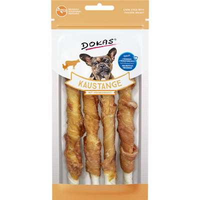 Dokas Dog Snack Kaustange mit Hühnerbrust 50 g