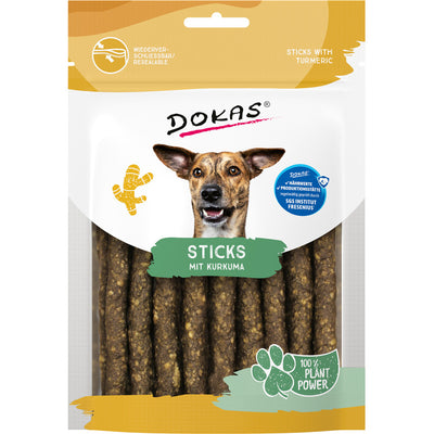 Dokas Dog Snack Sticks mit Kurkuma 105 g