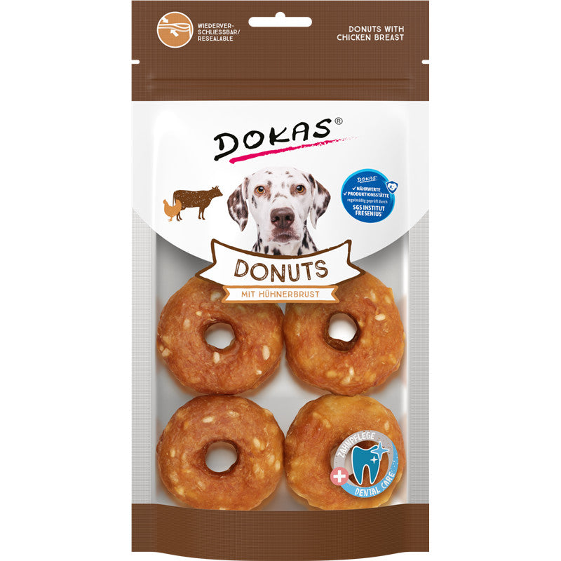 Dokas Donuts mit Hühnerbrust 160 g