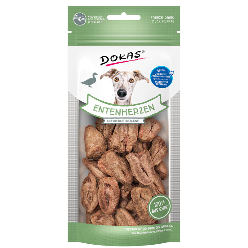 Dokas Entenherzen gefriergetrocknet 22 g