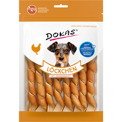 Dokas Löckchen mit Hühnerbrust 120 g