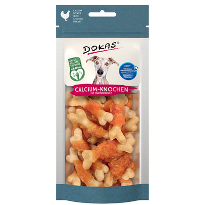 Dokas Calcium-Knochen mit Hühnerbrust 75 g