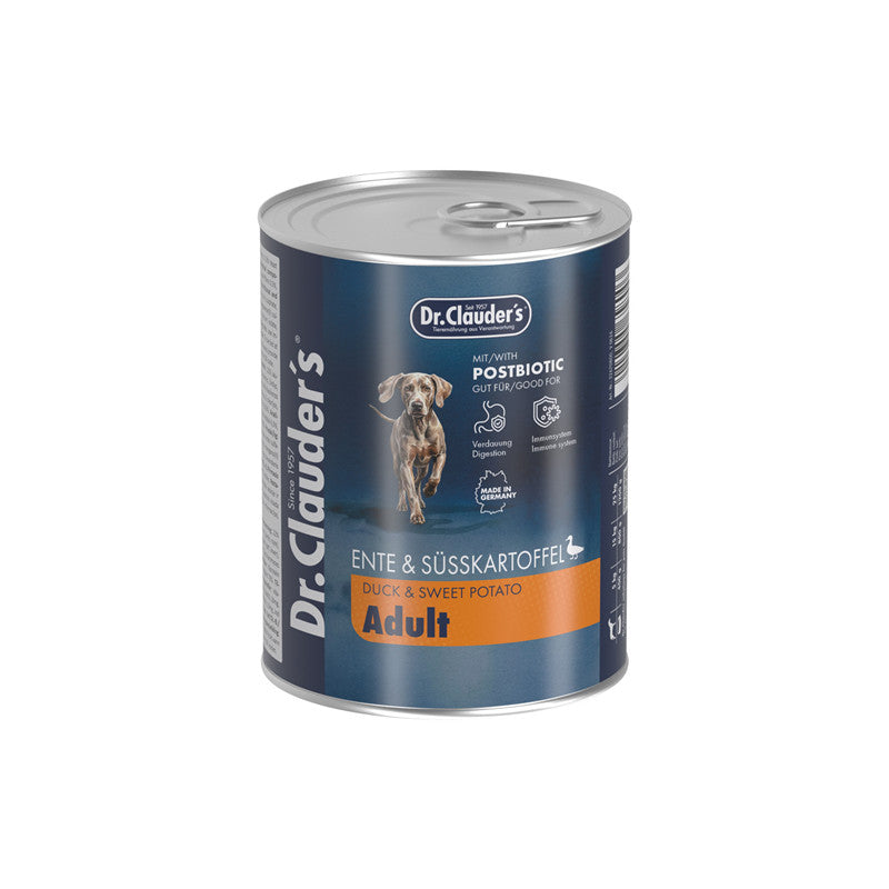 Dr. Clauder's Adult Ente & Süßkartoffell für Hunde 800 g