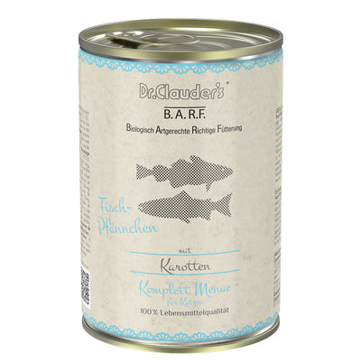 Dr.Clauder's BARF Komplett Menue Fisch-Pfännchen  400 g