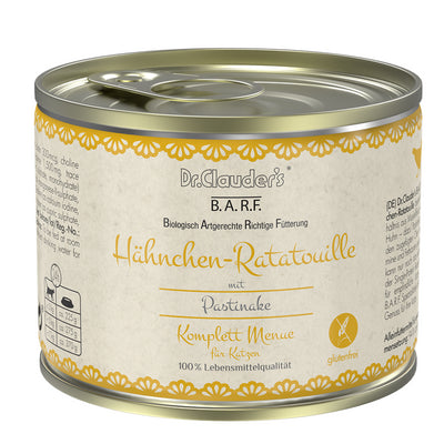 Dr.Clauder's BARF Komplett Menue Hähnchen-Ratatouille  200 g