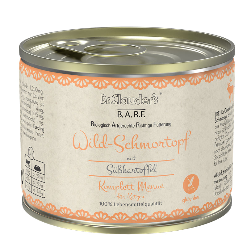 Dr.Clauder's BARF Komplett Menue Wild Schmortopf  200 g