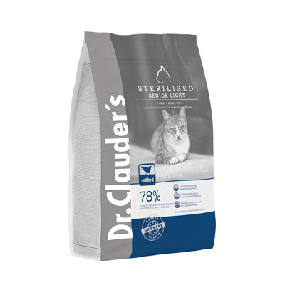 Dr.Clauder's Cat  Sterilized Senior/Light High Premium 4 kg