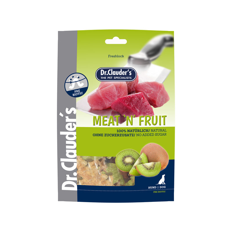 Dr.Clauder's Hundesnack Meat & Fruit Kiwi & Hühnchen 80 g