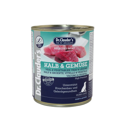 Dr.Clauder's Selected Meat Prebiotics Kalb & Gemüse 800 g