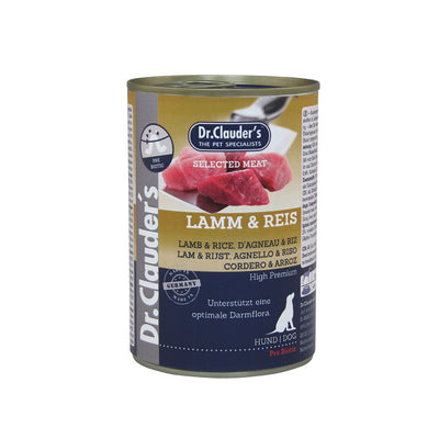 Dr.Clauder's Selected Meat Prebiotics Lamm & Reis 400 g