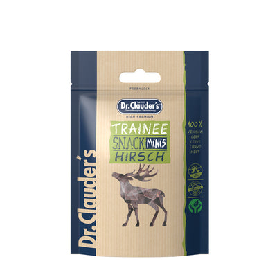 Dr.Clauder´s Trainee Snack Minis Hirsch 50 g