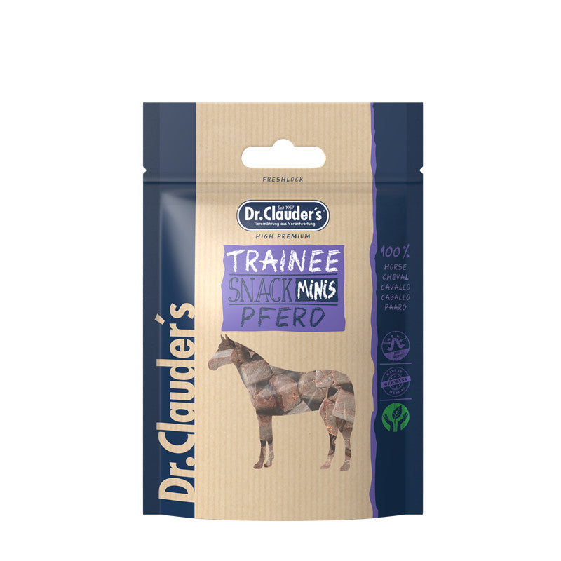 Dr.Clauder´s Trainee Snack Minis Pferd 50 g