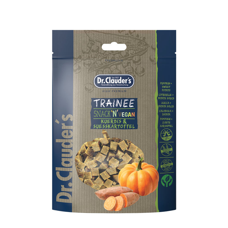 Dr.Clauder´s Trainee Snack Vegan Kürbis & Süßkartoffel 80 g