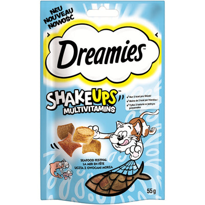 DREAMIES™ Shake ups Multivitamins Seafood Festival 55 g