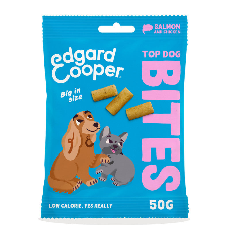 Edgard & Cooper Bites Lachs und Huhn large 50 g