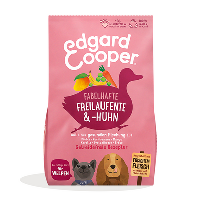 Edgard & Cooper Dog Ente & Huhn Junior  7 kg