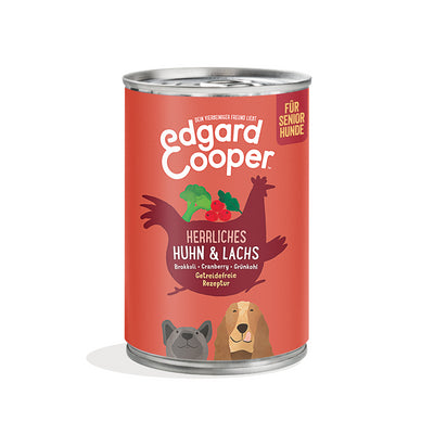 Edgard & Cooper Dog Huhn & Lachs Senior  400 g