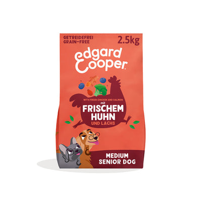 Edgard & Cooper Dog Huhn & Lachs Senior  2.5 kg