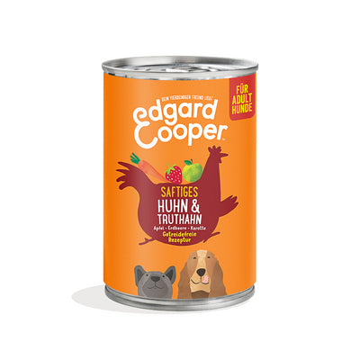 Edgard & Cooper Dog Huhn & Pute Adult  400 g