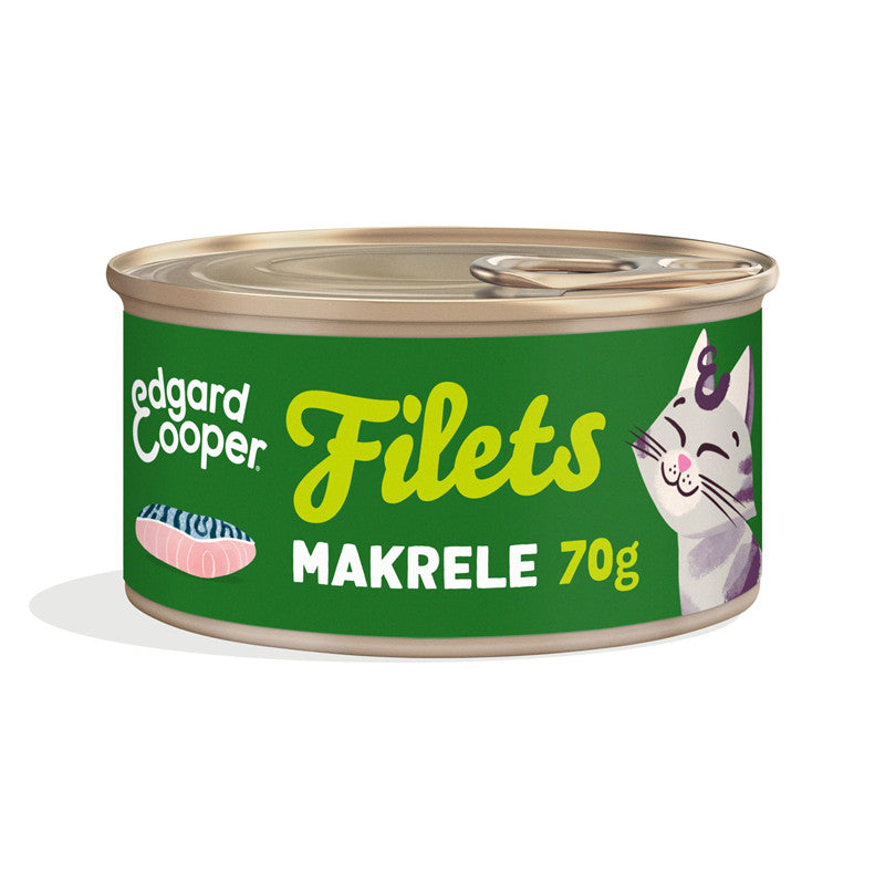 Edgard & Cooper Filets Frische Makrele 70 g
