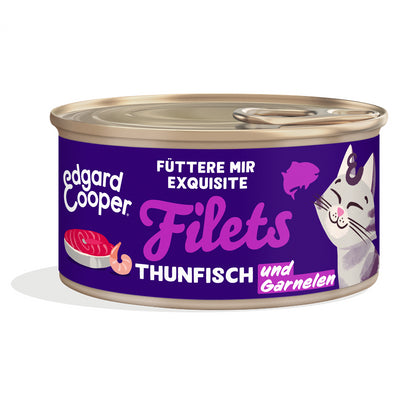 Edgard & Cooper Filets Frischer Thunfisch und Garnele  70 g