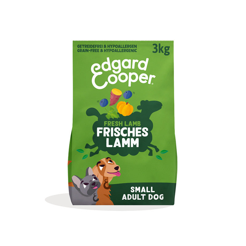 Edgard & Cooper Frisches Lamm mit Petersilie, Heidelbeeren, Süßkartoffel und Kürbis kg S 3