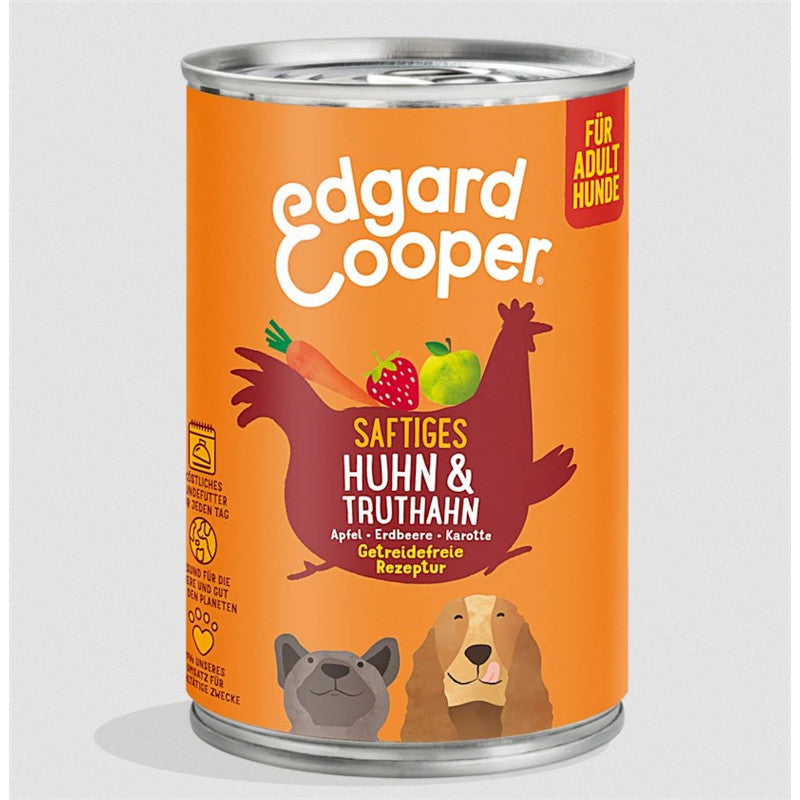 Edgard & Cooper Huhn & Truthahn mit Apfel 800 g