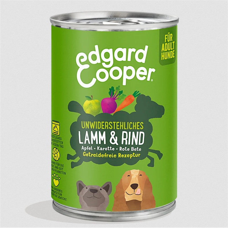Edgard & Cooper Lamm & Rind mit Apfel 800 g