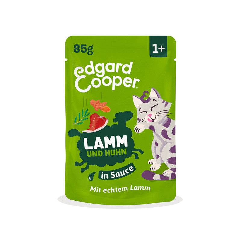 Edgard & Cooper Pouch Stückchen i.S. Lamm & Huhn 85 g