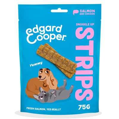 Edgard & Cooper Strips Lachs und Huhn 75 g