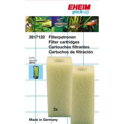 EHEIM Aquarien Filterpatrone für Filter 2012 und pickup 200  2 Stück