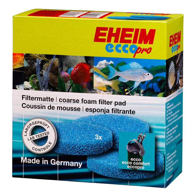 EHEIM Filtermatten für Außenfilter ecco, eccopro, eccoComfort 3 Stück