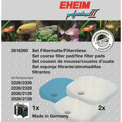 EHEIM Set 1 x Filtermatte & 2 x Filtervlies für professionel und eXperience Set
