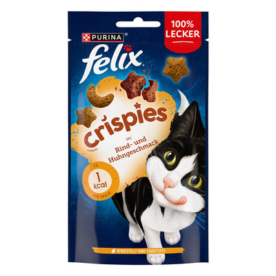 FELIX Crispies mit Rind- & Huhngeschmack 45 g