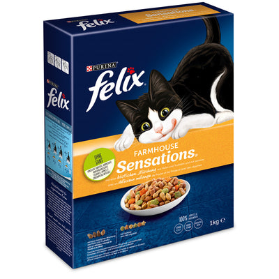 FELIX Farmhouse Sensations mit Huhn, Truthahn und Gemüse 1 kg