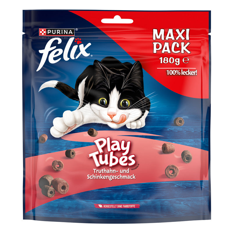 FELIX Play Tubes Truthahn und Schinkengeschmack 180 g