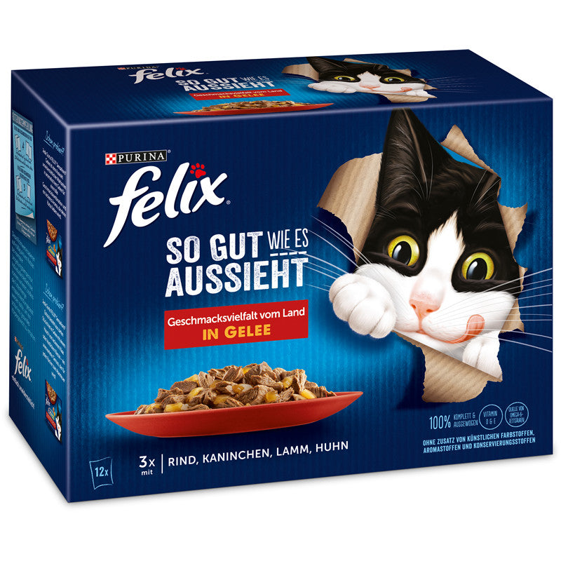 FELIX So gut wie es aussieht Geschmacksvielfalt vom Land 12 x 85 g