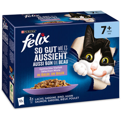 FELIX So gut wie es aussieht Senior Gemischte Vielfalt 12 x 85 g