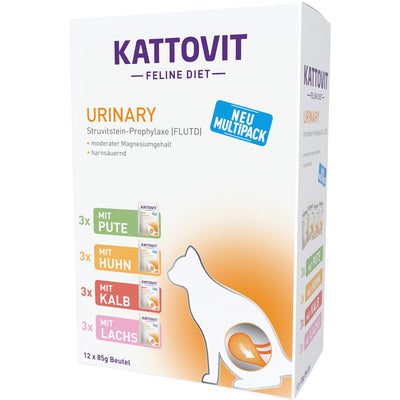 Finnern PB Kattovit Feline Diet Urinary Multipack  12x85g