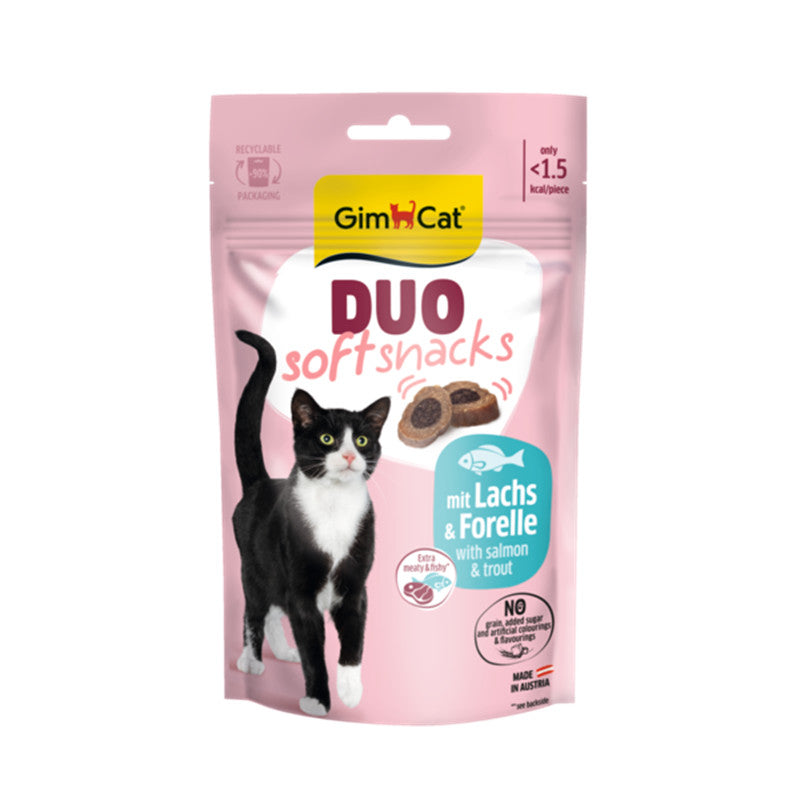 GimCat Duo Soft Snacks Lachs & Forelle 50 g