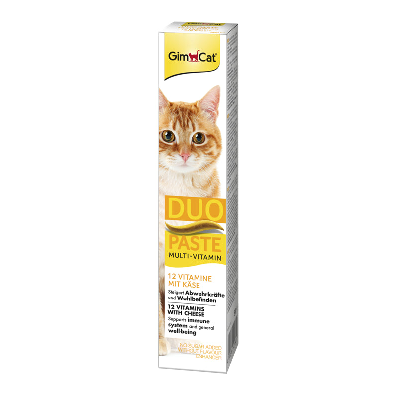 GimCat Multi-Vitamin Duo-Paste 12 Vitamine mit Käse 50 g