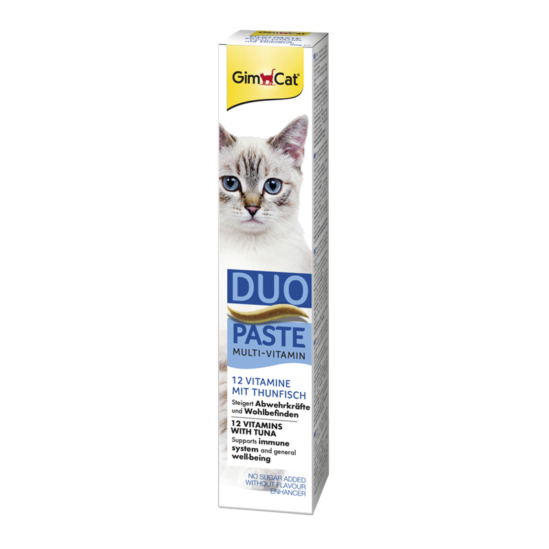 GimCat Multi-Vitamin Duo-Paste 12 Vitamine mit Thunfisch 50 g