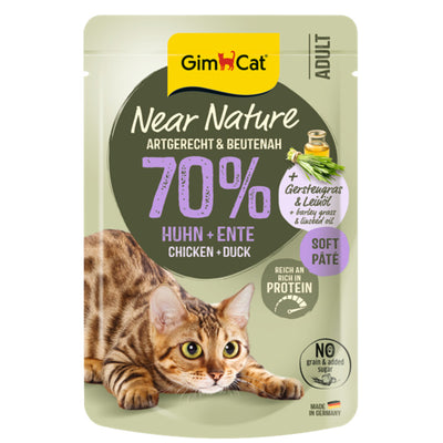 GimCat Near Nature Huhn & Ente 85 g