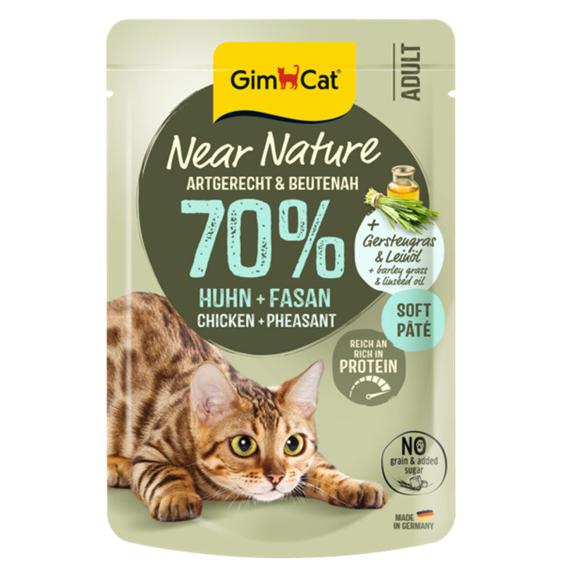 GimCat Near Nature Huhn & Fasan 85 g