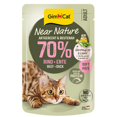 GimCat Near Nature Rind & Ente 85 g
